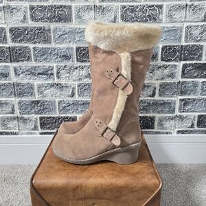 Baretraps Cathy Women's Sozy Tan Suede Women's Boots Size 8.5 M